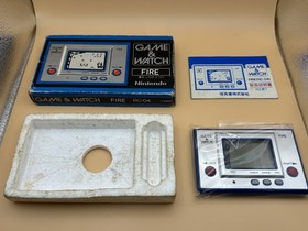 Nintendo Game & Watch FIRE RC-04 1980 w/ Box