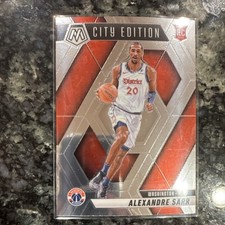 Panini Mosaic City Edition 2024-25 Alexandre Sarr Rookie #278 Washington Wizards