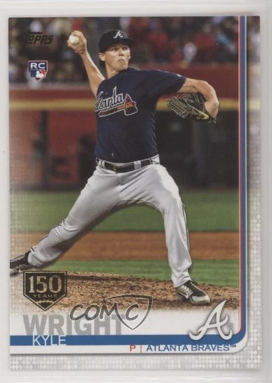 2019 Topps 150th Anniversary Kyle Wright #473 Rookie RC 8k4