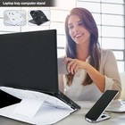 Portable 10 Level Height Adjustable Laptop Stand Foldable 360° Rotatable fisew