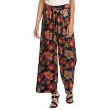 Johnny Was EUC Workshop Sidonia Silk Floral Pants Sz Medium
