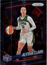 2025 Alysha Clark WNBA Prizm #129 Washington Mystics Basketball Panini LP