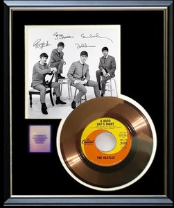 ビートルズゴールドディスク Beatles Gold Record | eBay