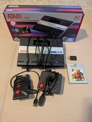 Atari 7800+ Console With 2 Controllers/Cords & Game (Barely Used) 