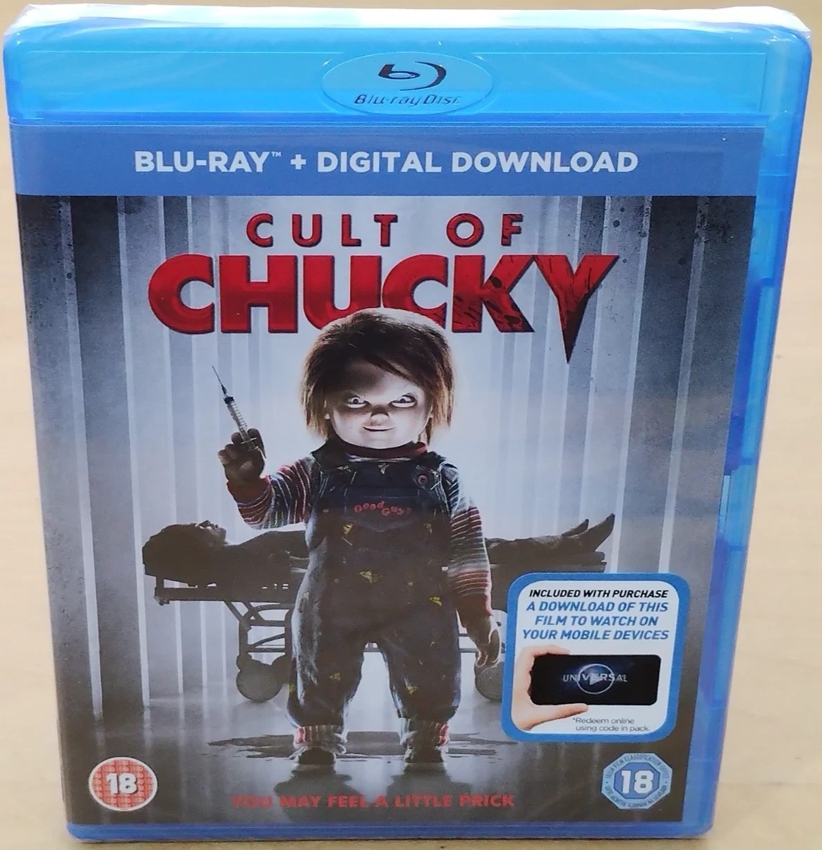 Cult Of Chucky Blu-Ray + Digital Download PAL New & Sealed