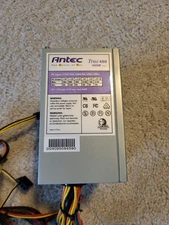 Antec TruePower 480W ATX Power Supply + power cord  (tested, working)