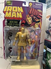 Marvel Legends Series Comics Iron Man Model 01-Gold 6  Action Figure