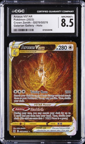 Arceus VSTAR graded CGC 8.5 for sale on eBay