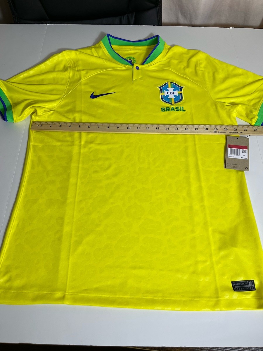 Nike Soccer Brazil National Team Seleção Brasileira Home Jersey