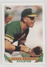 1993 Topps Scott Brosius #796 0n56