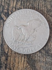 1974 Eisenhower 1 Dollar Coin - No Mint Mark - United States America