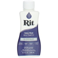 Rit All-Purpose Liquid Dye, Navy Blue, 8 fl o...