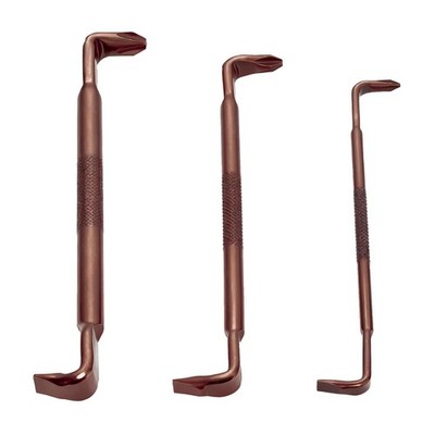 ColumPRO 3PCS Right Angle Offset PH3-SL8, PH2-SL6, and PH1-SL4, Bronze 
