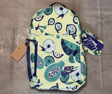 Nike Elemental Kids 20L Backpack w/Pencil Case - Green Yellow Blue Fruit