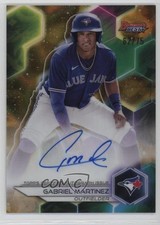 2023 Bowman's Best of Gold Lava Refractor 62/75 Gabriel Martinez Auto 00em