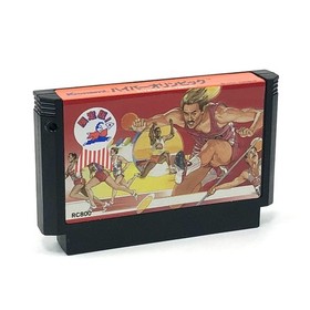 Famicom Hyper Olympic Tonosama Version CIB Tested Konami
