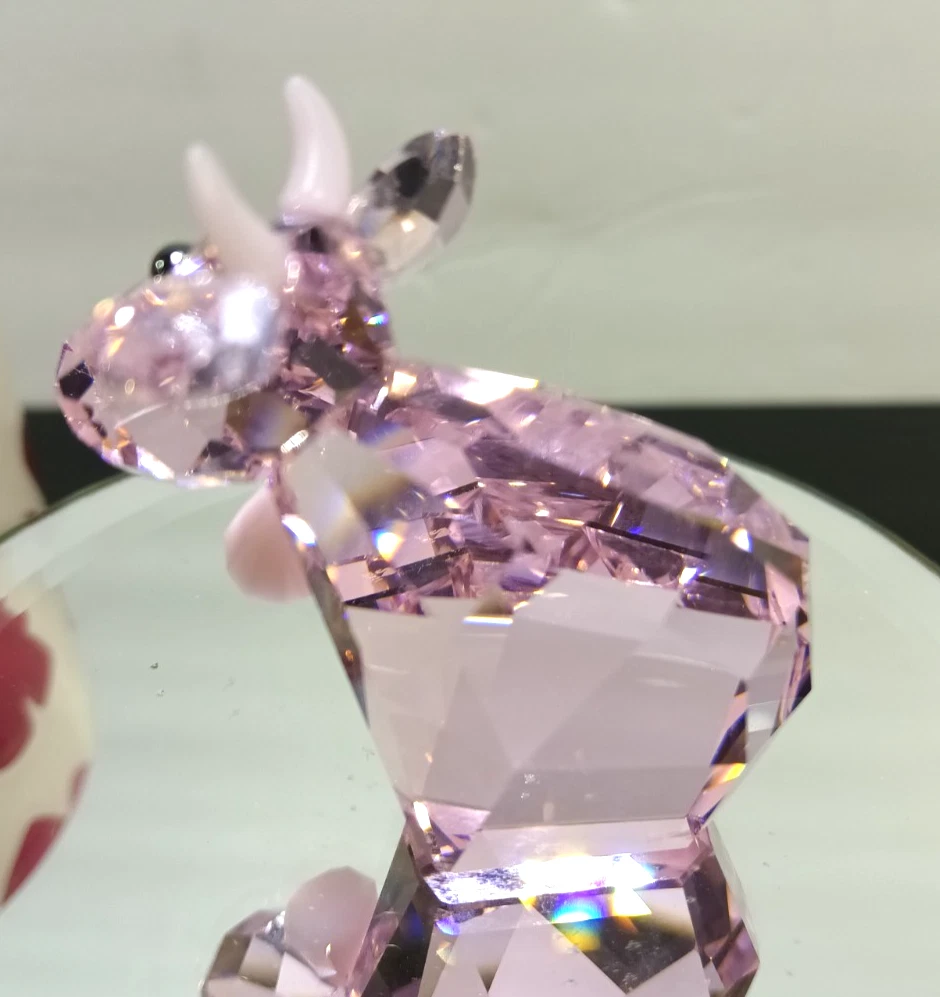 Swarovski Crystal Figurines Cow for sale | eBay