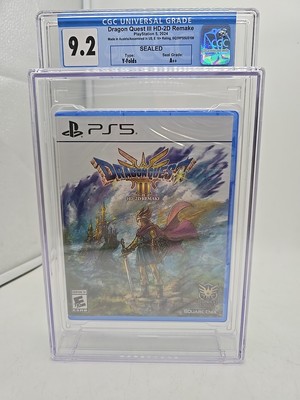 Dragon Quest III HD-2D Remake  Sony PlayStation 5 2024 9.2 A++ CGC  - LOOSE DISC
