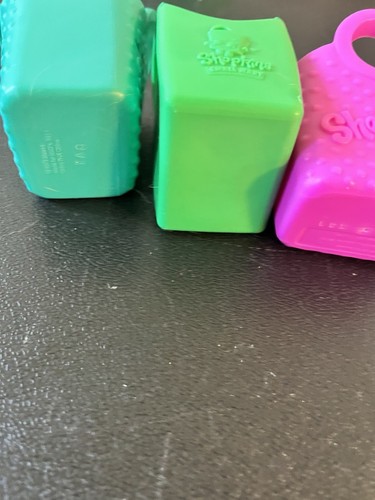 Shopkins Pink & Teal & Green Shopping Bags For Replacement Parts - Picture 6 of 11