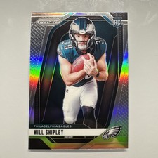 2024 Panini Prizm - Will Shipley #40 Silver Prizm - Image Variation Rookie Card