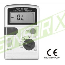 TENMARS TM-508A Misuratore Milliohm da 1 Milliohm a 20K Ohm in sei passaggi commutabili 1PZ