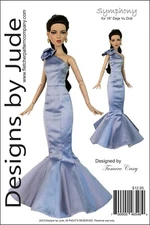 Symphony Doll Sewing Pattern for 16" Deja Vu Fashion Dolls Tonner