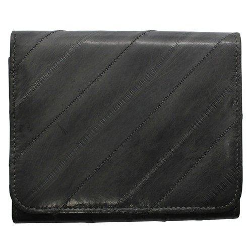 Genuine Eel Skin Credit Cards Wallet Zipper Coin Purse Women Purse - Picture 20 of 75