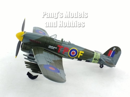 Hawker Typhoon Mk.1 198 Sqn Falaise Pocket RAF 1944 1/72 Scale Diecast Model - Picture 10 of 12