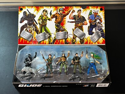 Hasbro GI Joe Set 5-Pack Action Figure Set (Snake Eyes, Lady Jaye