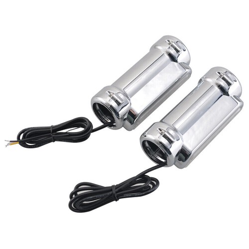 2pcs 1.25'' Highway Driving DRL Turn Signal Crash Bar LED Light For Harley Dyna - Picture 3 of 12