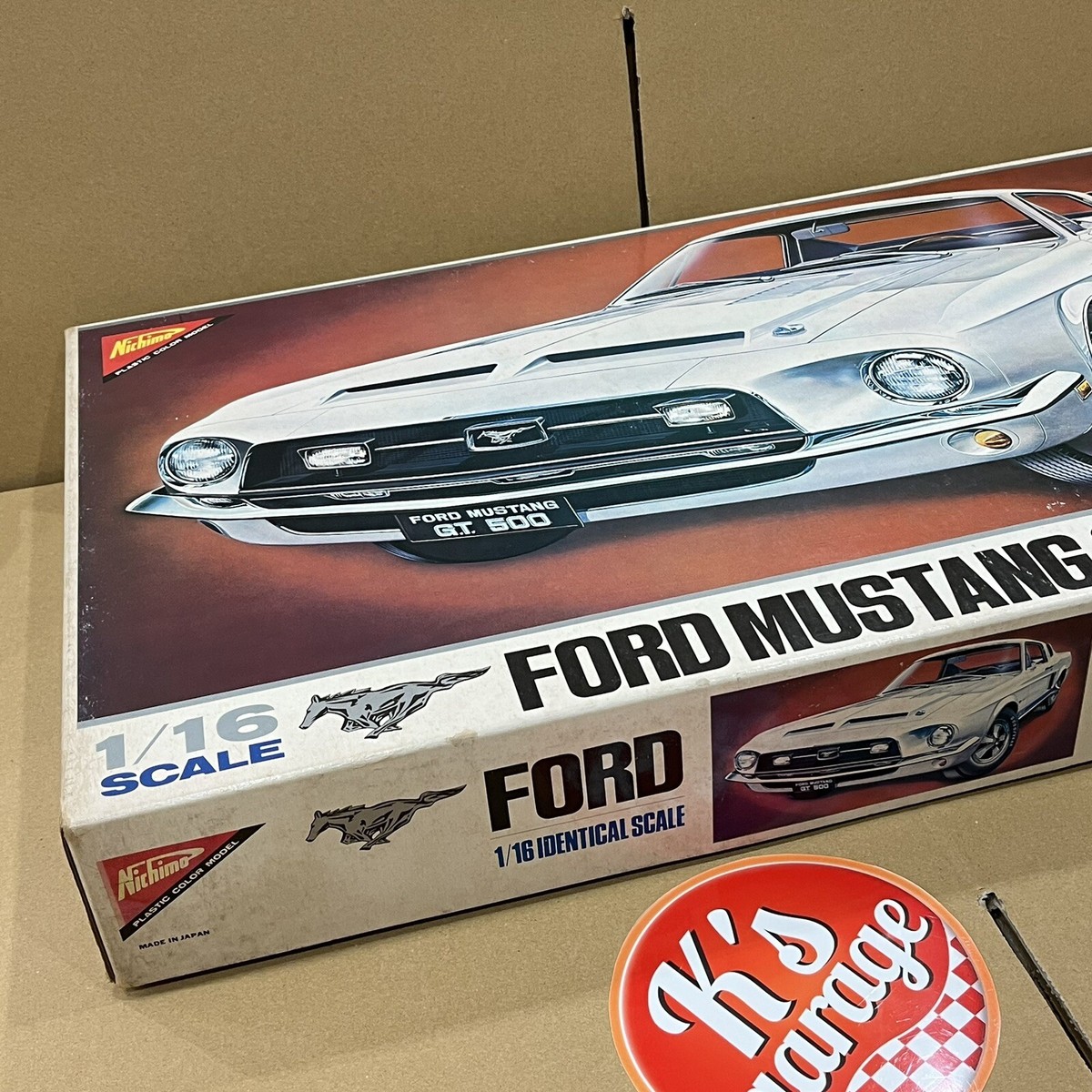 Nichimo 1/16 FORD MUSTANG GT500 Kit Motorized Japan Easy