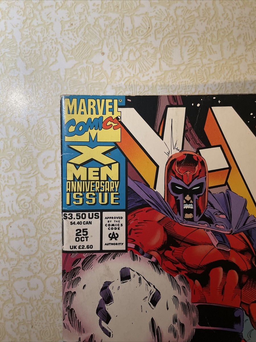 X-Men #25 Marvel Comics Wolverine Loses Adamantium Holo Cover 1993