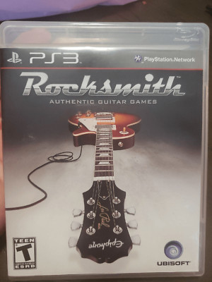 Rocksmith (Sony Playstation 3, 2011) No Cable - Game only