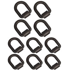 10 Weld-on Forged 1 D-ring 47000 Hook Chain Tie Down Truck Trailer Recovery