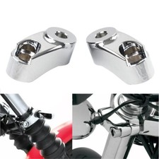 39MM 49MM Front Turn Signal Mount Bracket Relocation Kit For Harley Dyna FXR
