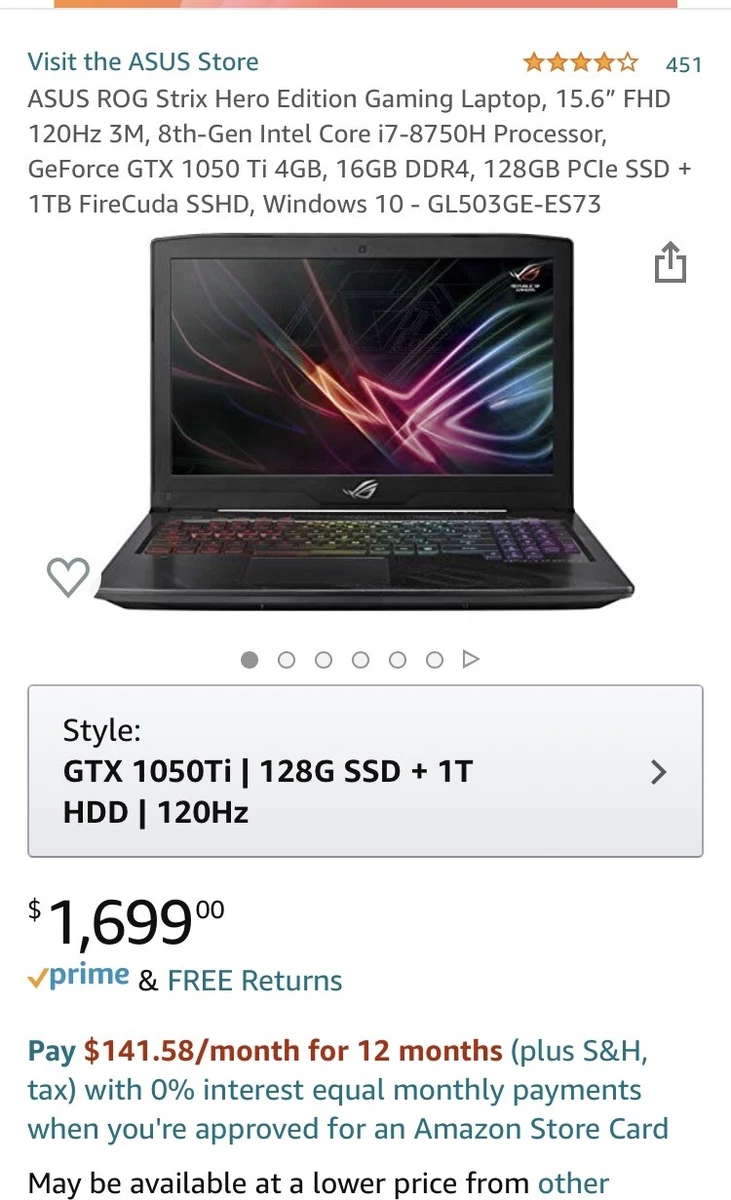 Asus rog i7 8750h gtx 1050 ti new arrivals