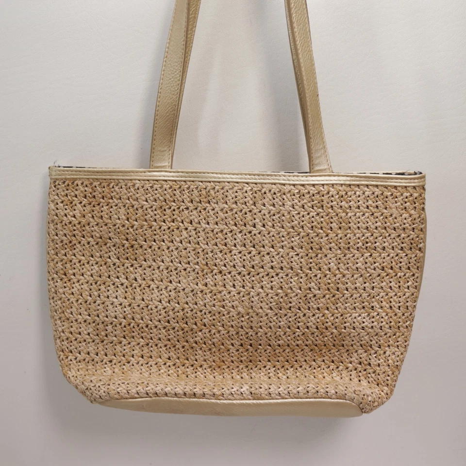 Bueno солома золото бабочка наплечная сумка сумочка Дамская сумка - Изображение 4 из 4