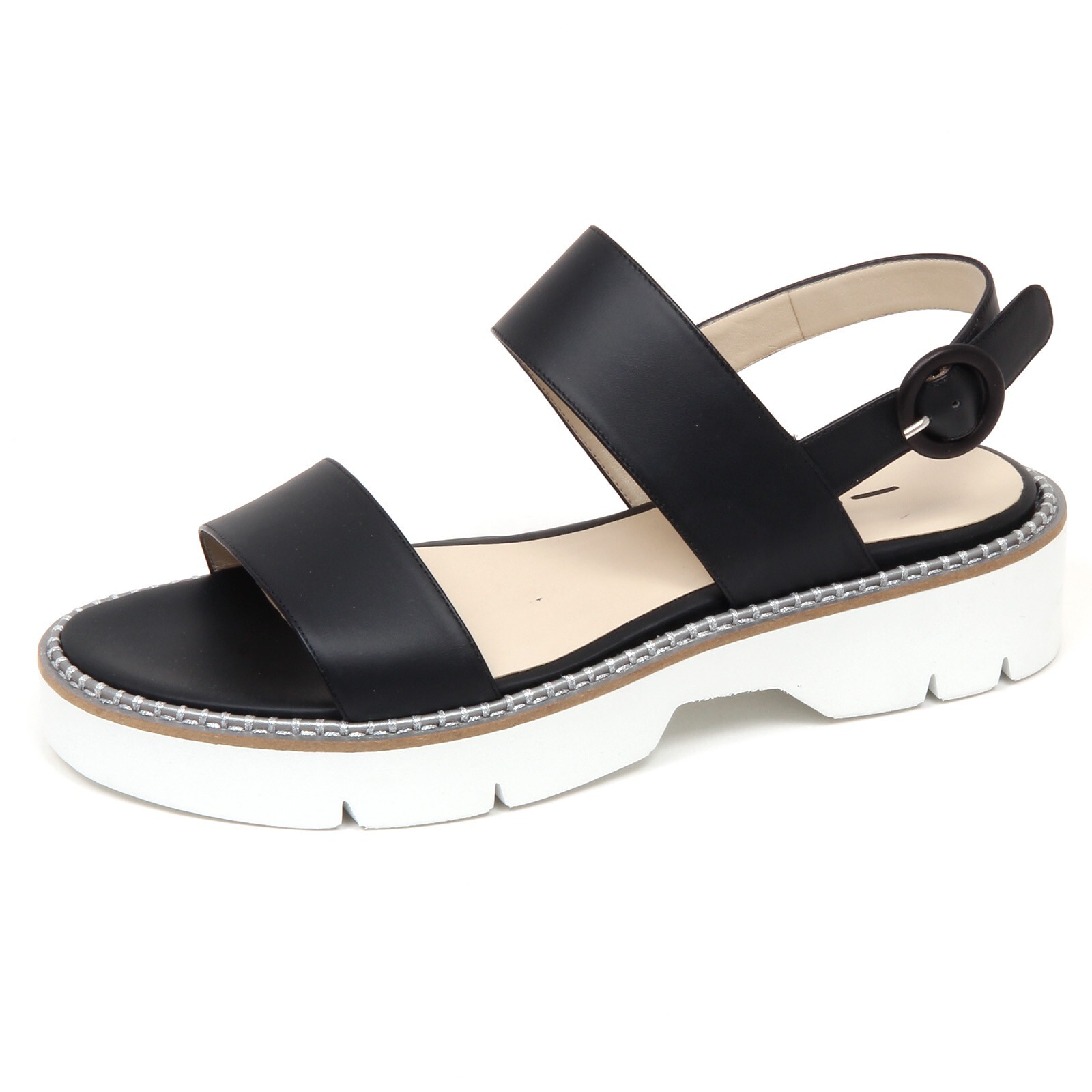 F1792 сандалии donna black UNO 8 UNO 181 женская обувь AGAV