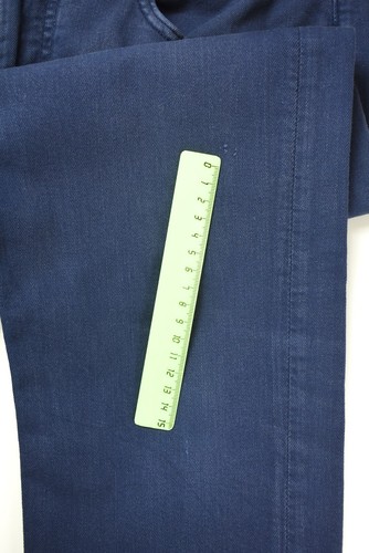 Lee Luke Jeans Para Hombre Slim W32/L32 Con Cremallera Azul Oscuro - Imagen 8 de 8