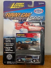 Johnny Lightning Legends Larry Arnold King Fish Funny Car 1973 Season Photo Card