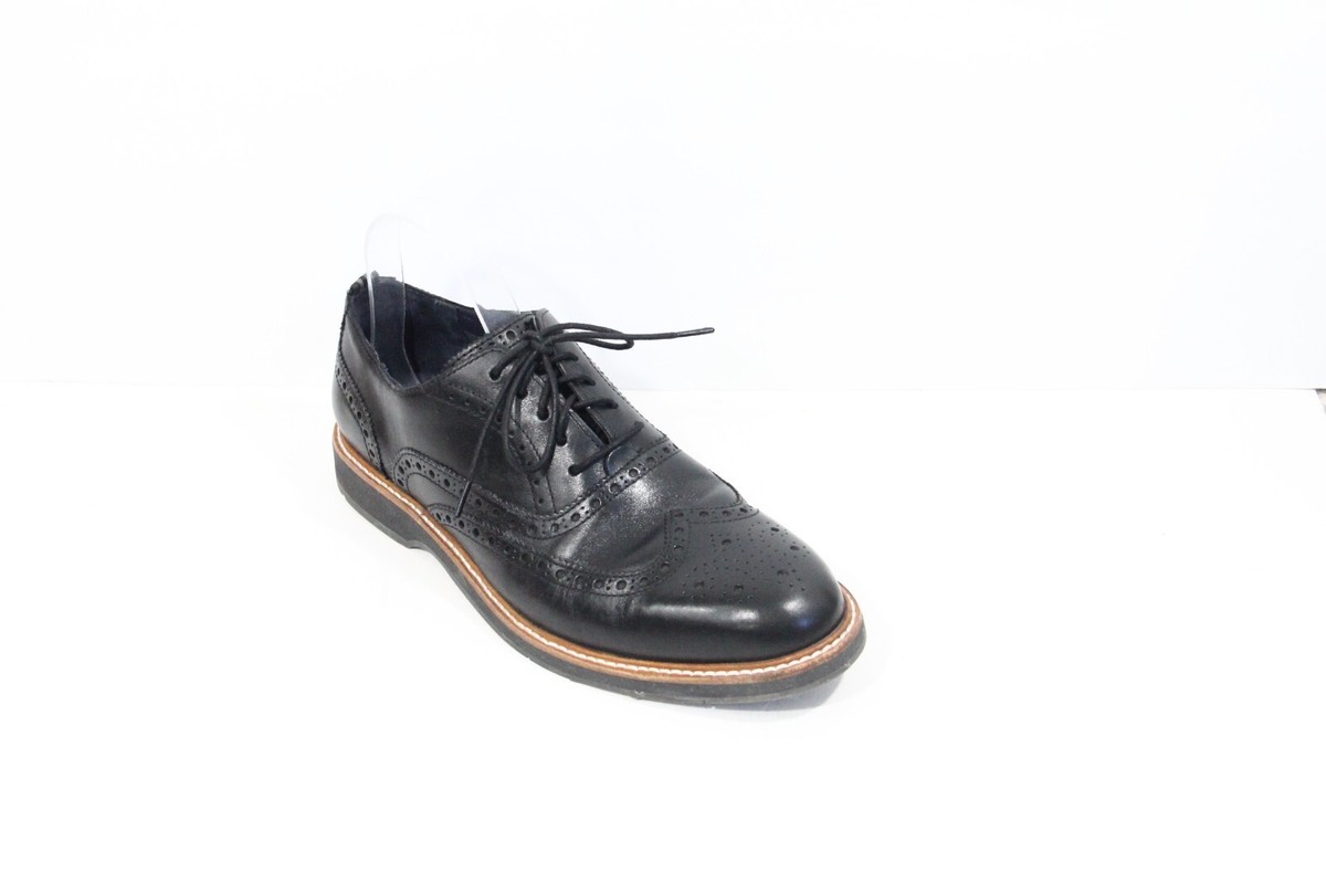 Cole Haan Wingtip Oxford Morris sz 9.5 Mens Black Leather  display picture 1