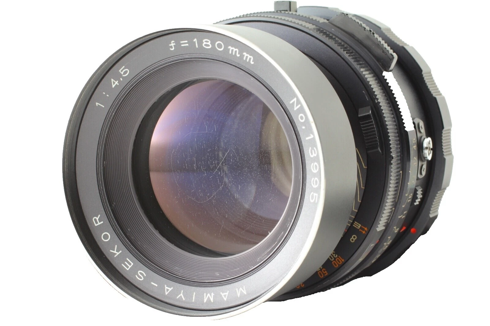 Lentes de cámara teleobjetivo Mamiya f/4.5