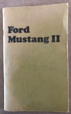Ford Mustang II 1974 manual del propietario cuarta impresión fabricante de equipos originales Ford correo prioritario gratuito