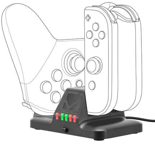 Station De Chargement Speedlink Pour Nintendo Switch Joy-Con Controller