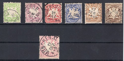 Bavaria 47/53 LOT OF gest. 18EUR