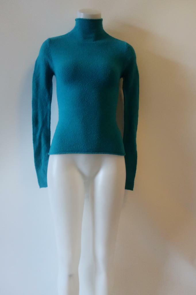 WOMENS WILFRED TEAL TURTLENECK SWEATER SZ XS* | eBay