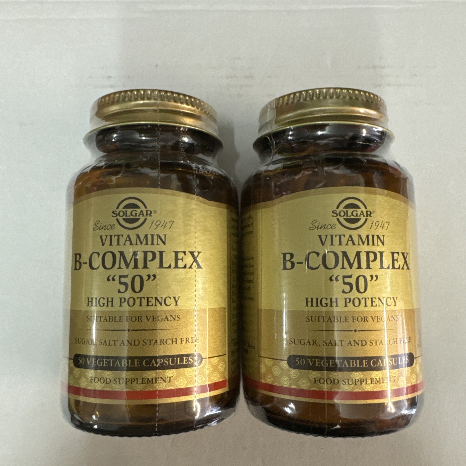 Solgar - Vitamin B Complex 50 High Potency 50Vcaps - Image 7