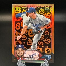 2023 Topps Update J.P. Feyereisen Jack O' Lantern #US191 Los Angeles Dodgers