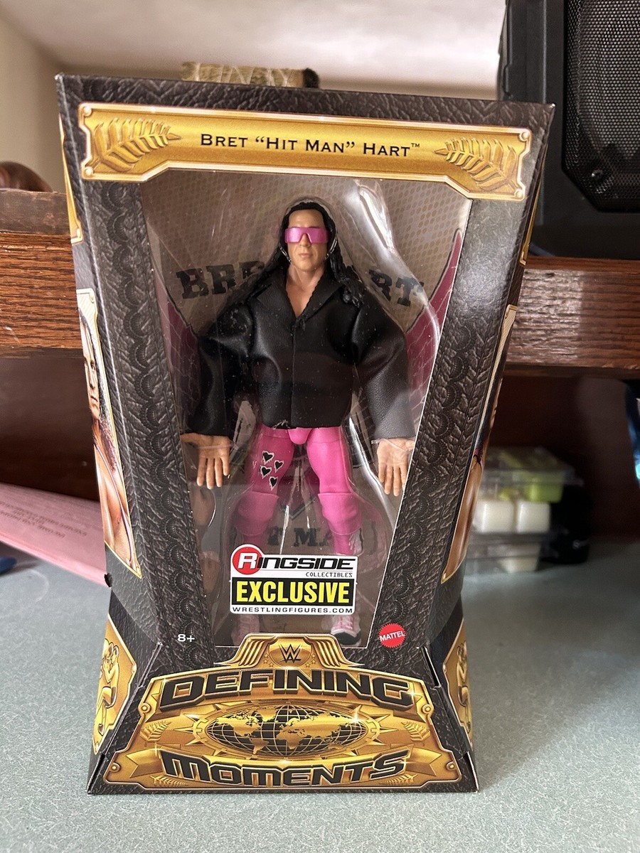 WWE Bret Hart Defining Moments Ringside Exclusive Figure | eBay