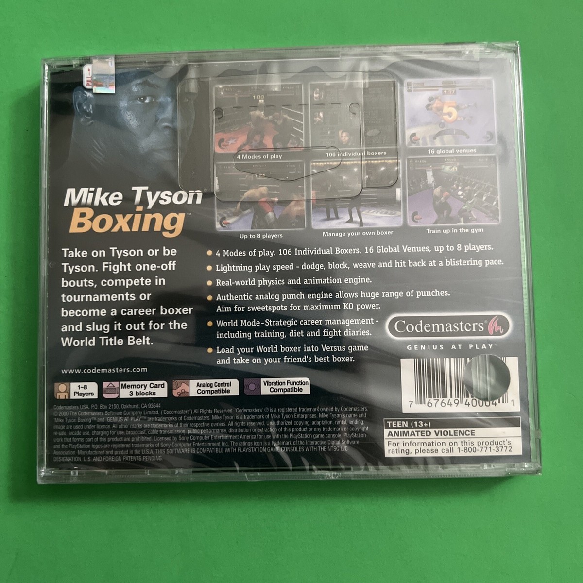 【中古】「非常に良い」Mike Tyson Boxing / Game Mike Tyson Boxing Playstation PS1 Video Game New Sealed